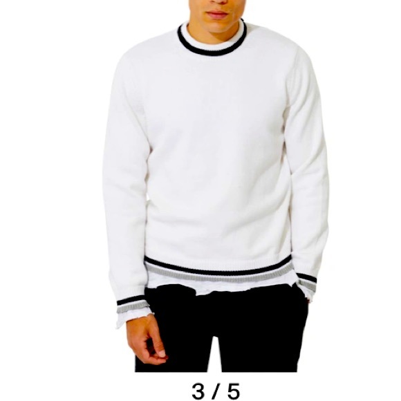 Stripe Crewneck Sweater
ATM ANTHONY THOMAS MELILLO - Picture 1 of 6